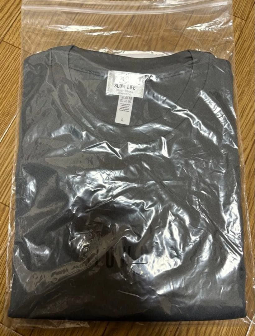 新品未使用 鉱石2倍 リライブプロ仕様 ノースリーブ Lサイズ グレー