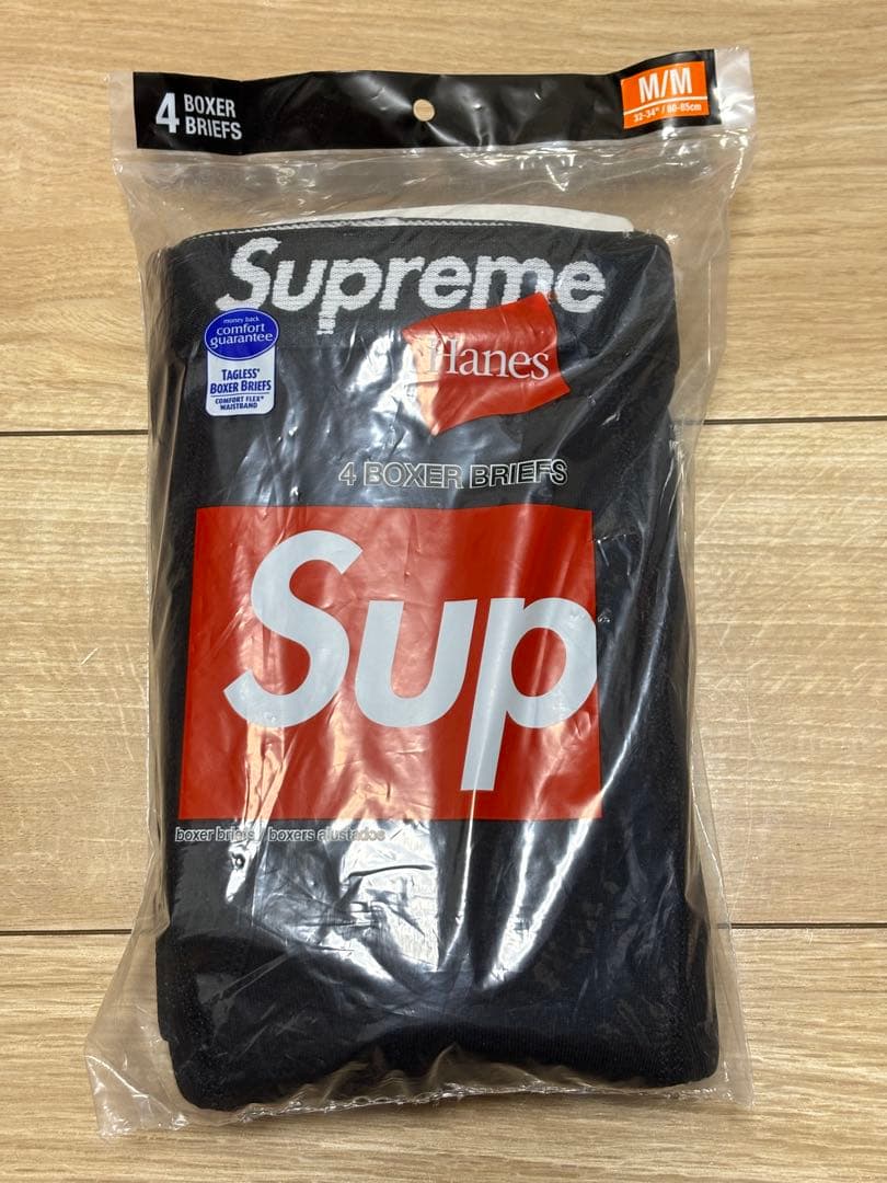 シュプリーム　ボクサーパンツ　4パック　Mサイズ