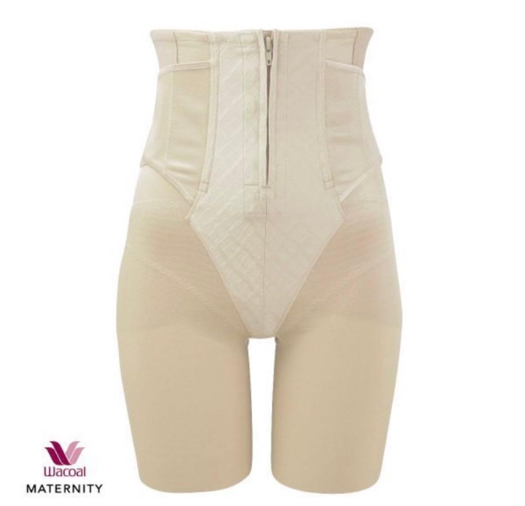 【人気★美品】Wacoal シェイプマミーガードル ロング丈 産後ガードル