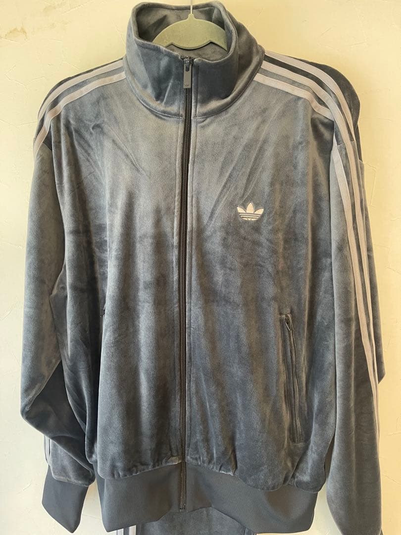 【adidas】ファイヤーバード トラック ベロア セットアップ Mサイズ