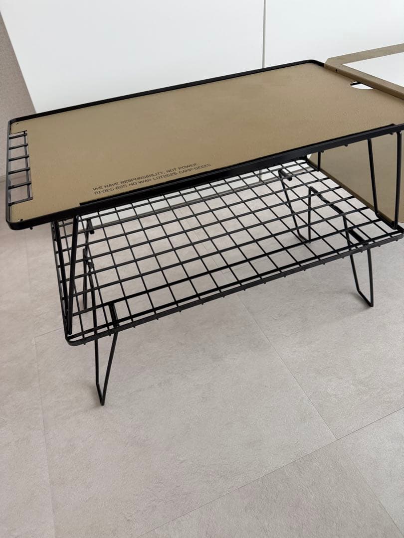 【値引き】CAMP GEEKS フィールドラック 9点セット(ケース付き)