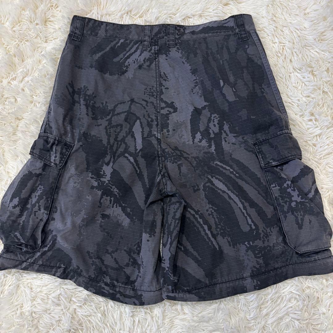 【極美品】現行 アディダス XL ジップオフ カーゴパンツ 2way カモフラ