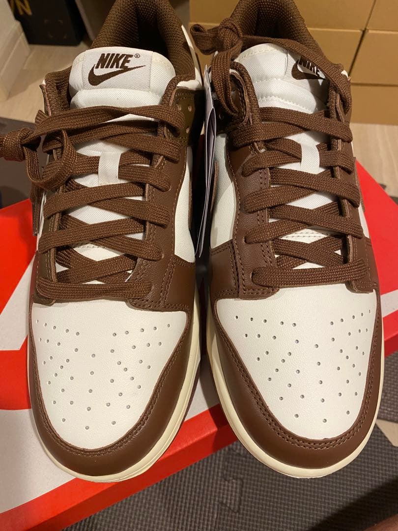 Nike Dunk ホワイト/ブラウン スニーカー