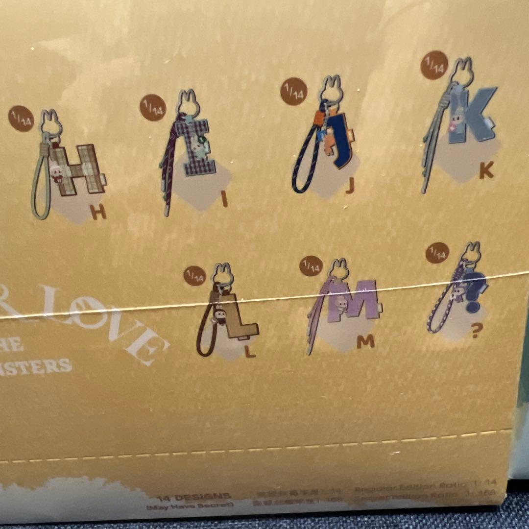 c*p様 【新品未開封】ラブブPIN FOR LOVE イニシャルチャーム　キー