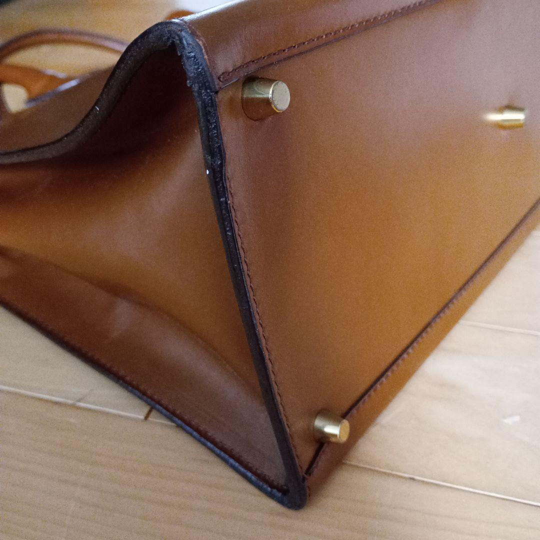 SOMÈS SADDLE ブラウンレザー ビジネスバッグ