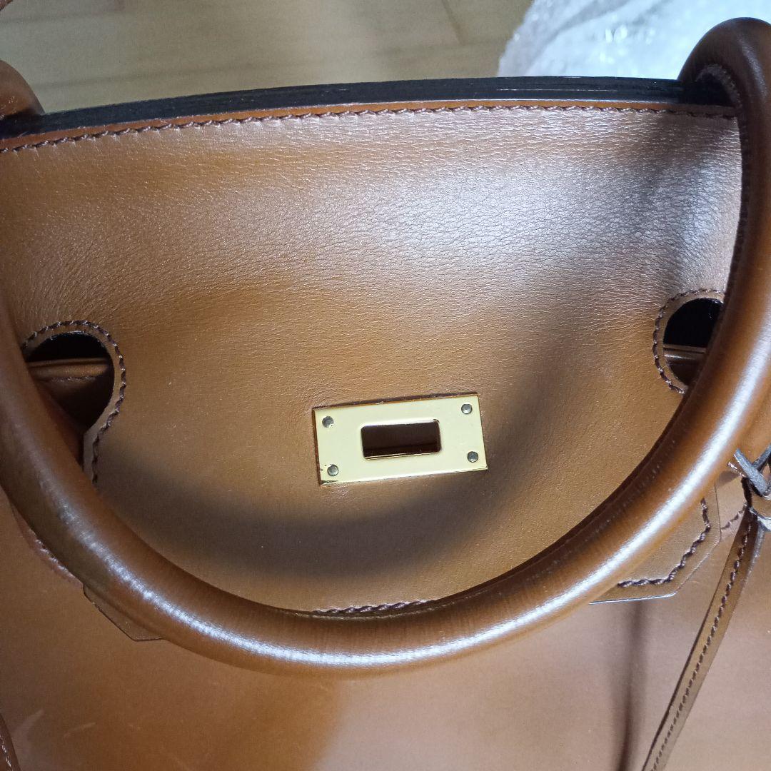 SOMÈS SADDLE ブラウンレザー ビジネスバッグ