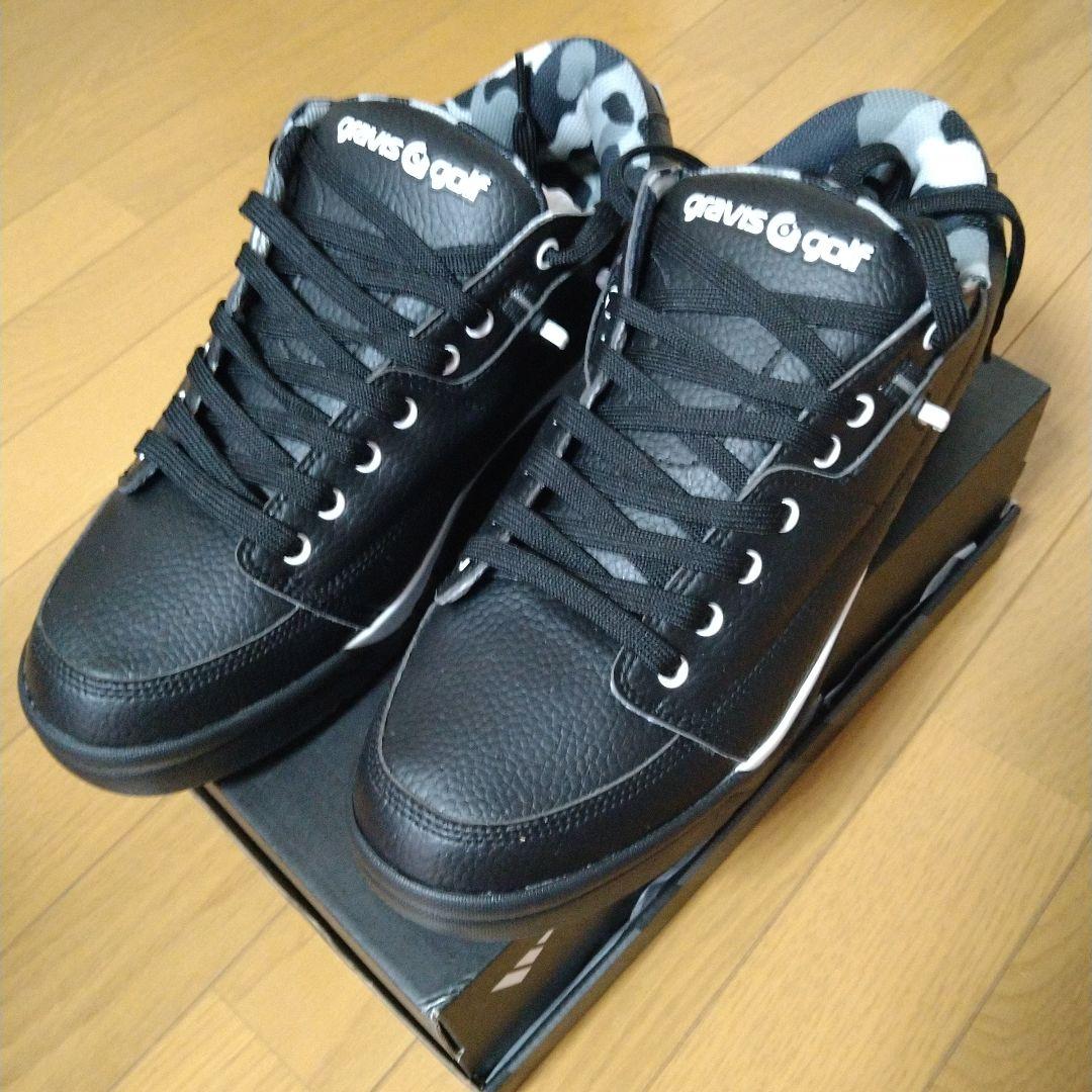 gravis golf ゴルフシューズ ブラック