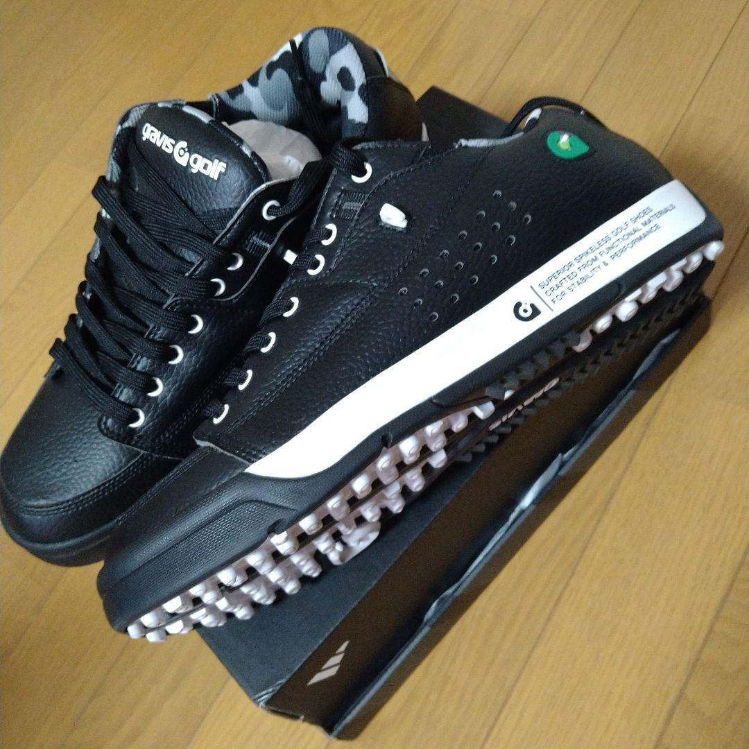 gravis golf ゴルフシューズ ブラック