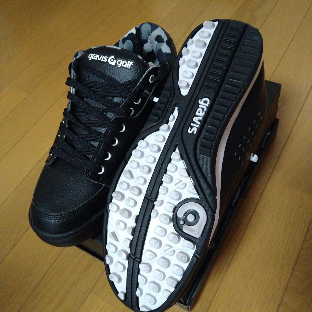gravis golf ゴルフシューズ ブラック