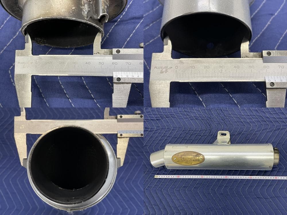 GPZ900R　ツキギ　デクスター　サイレンサー　マフラー　アルミ　レース　希少