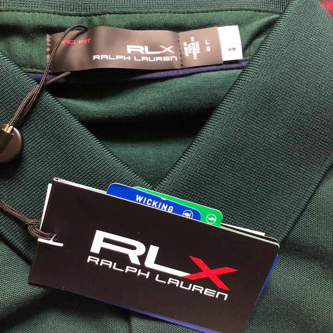 【新品／未使用】ラルフローレンRLXポロシャツ　USA規格Lサイズ