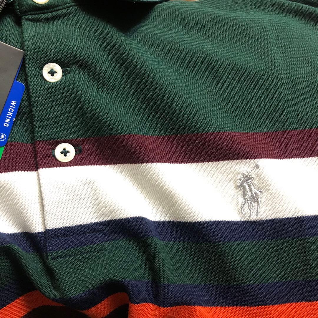 【新品／未使用】ラルフローレンRLXポロシャツ　USA規格Lサイズ