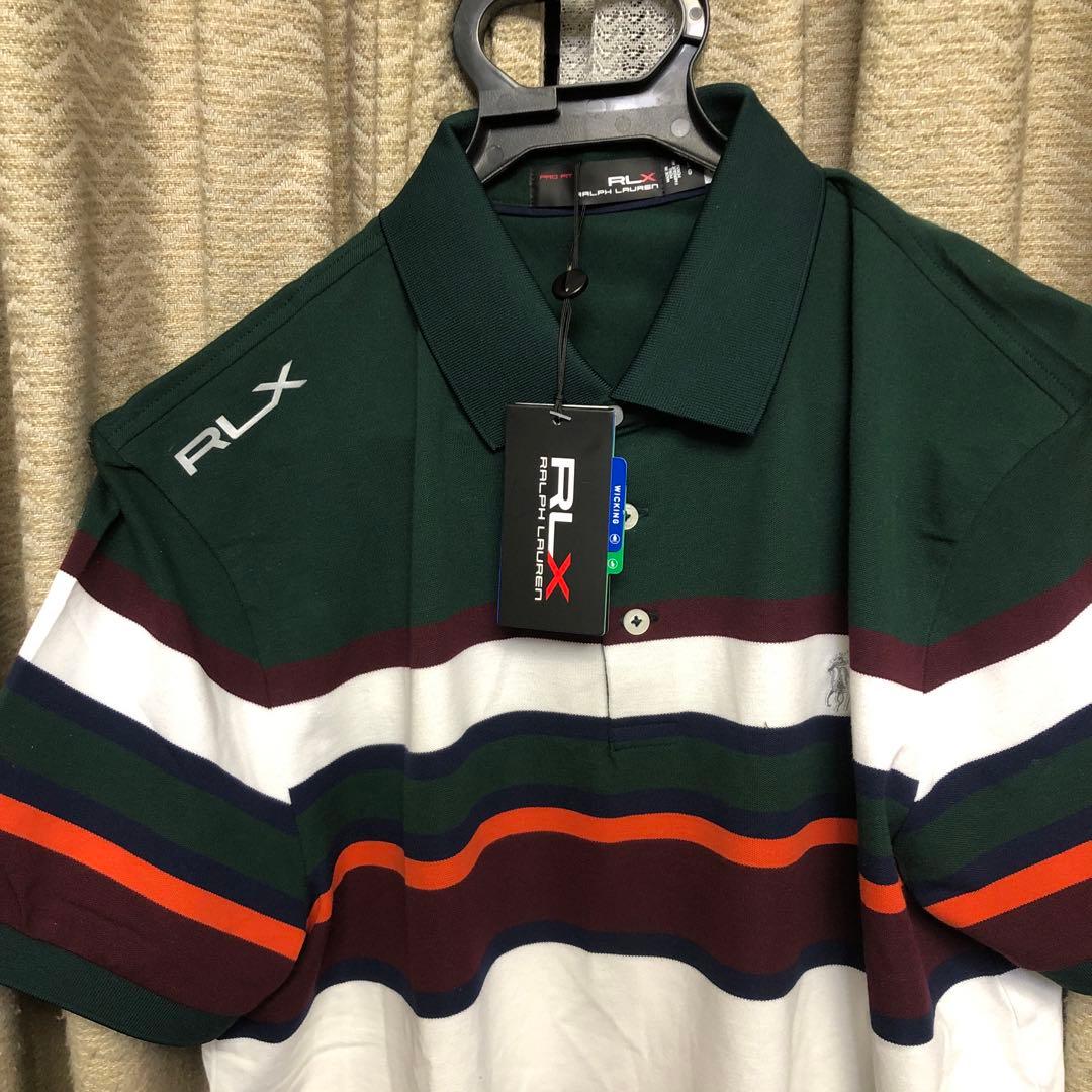 【新品／未使用】ラルフローレンRLXポロシャツ　USA規格Lサイズ