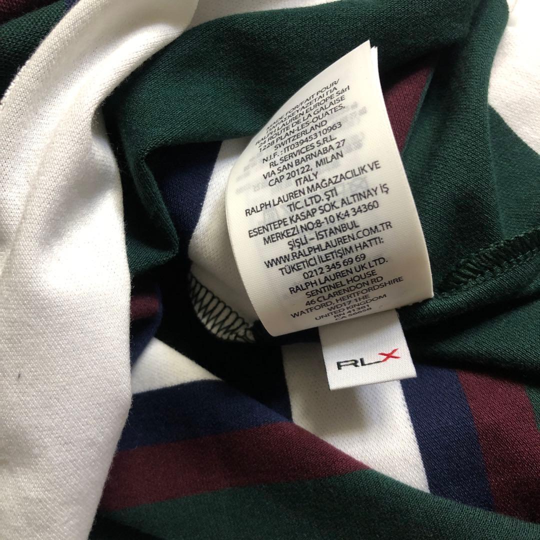 【新品／未使用】ラルフローレンRLXポロシャツ　USA規格Lサイズ