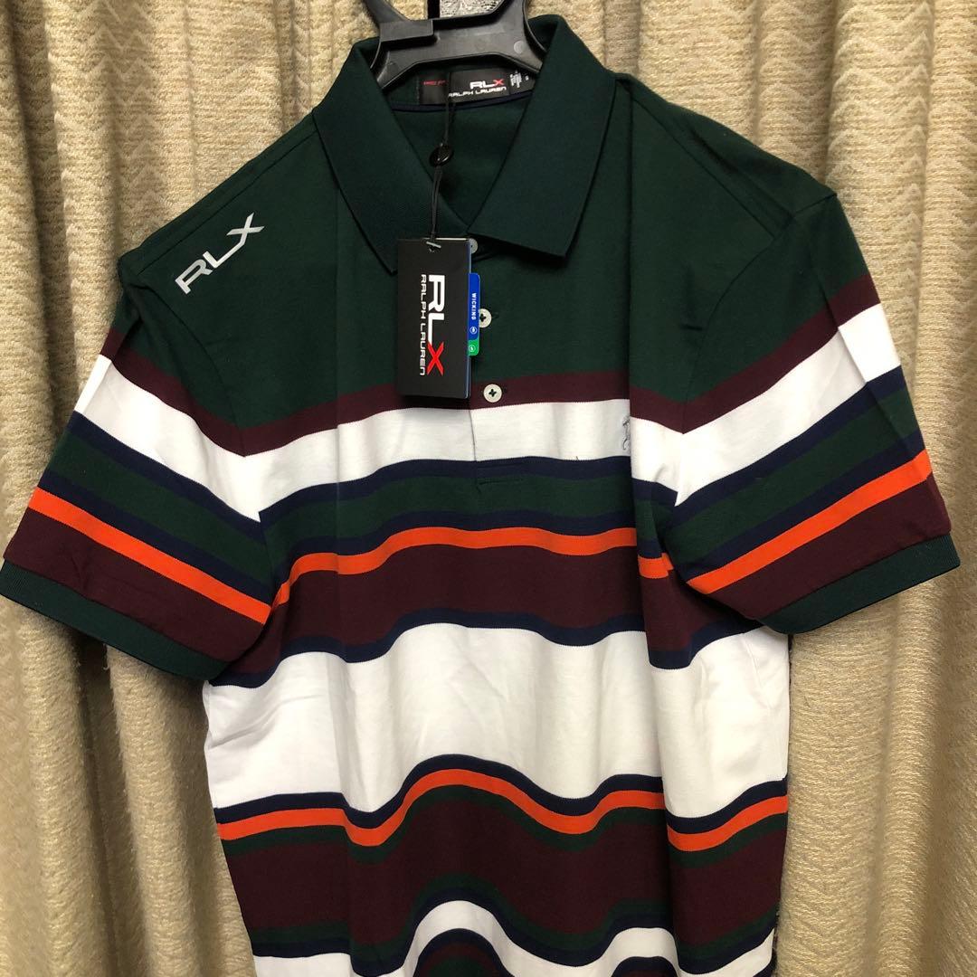 【新品／未使用】ラルフローレンRLXポロシャツ　USA規格Lサイズ