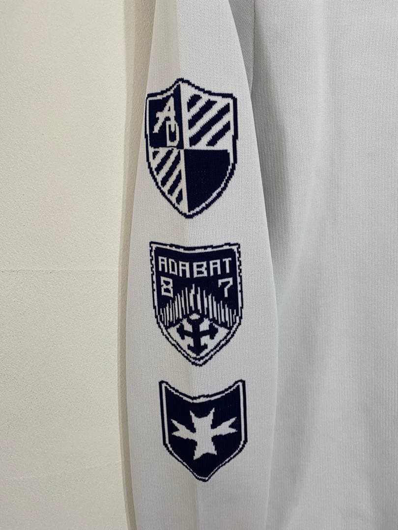 adabat アダバット ホワイト ストライプ ワンピース レディース 新品