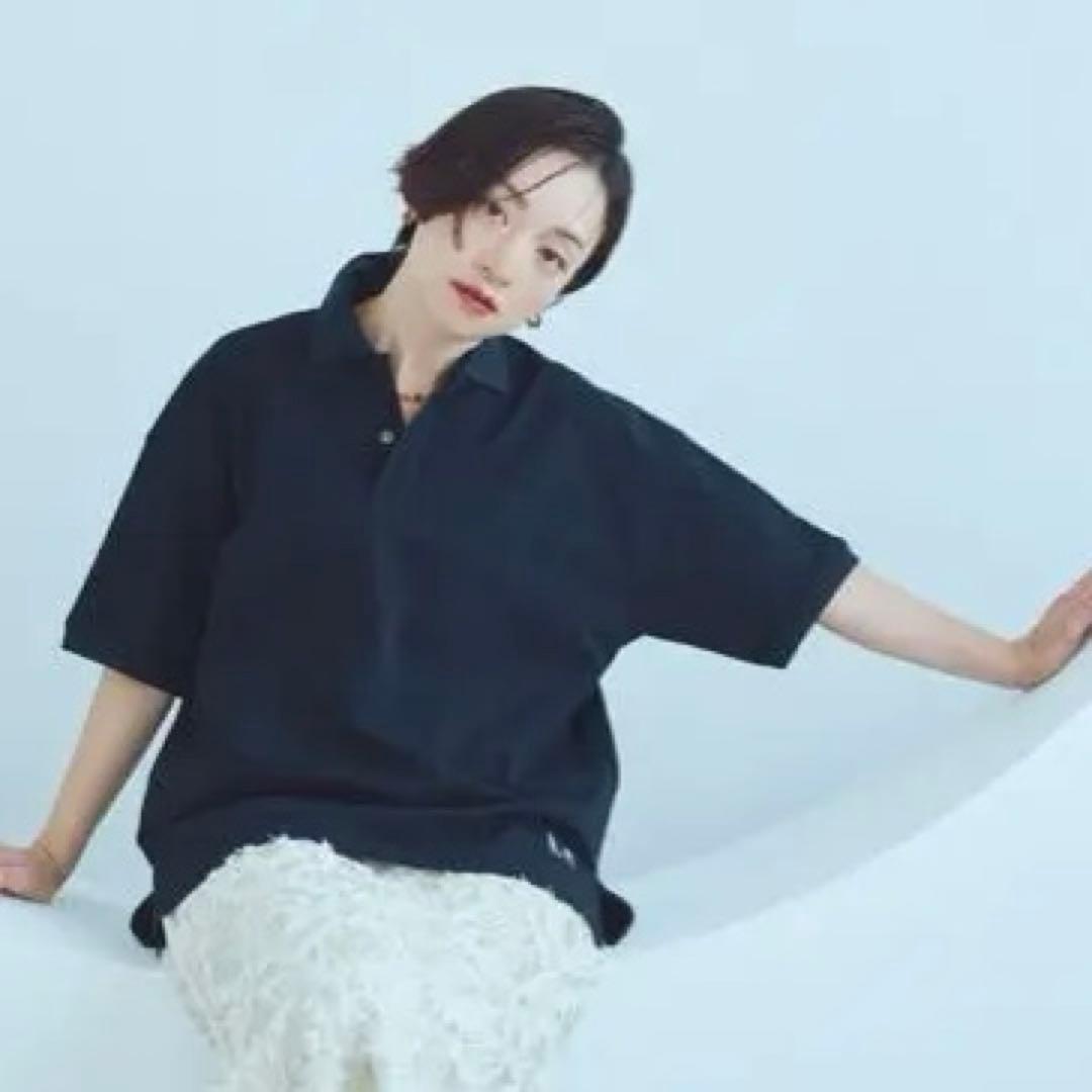 ほぼ日　ファーストポロ ネイビー 半袖