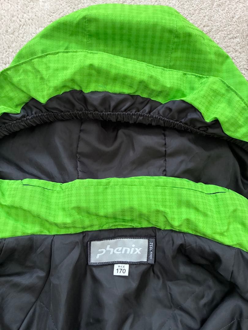 Phenix スキーウェア グリーン ネイビー　170