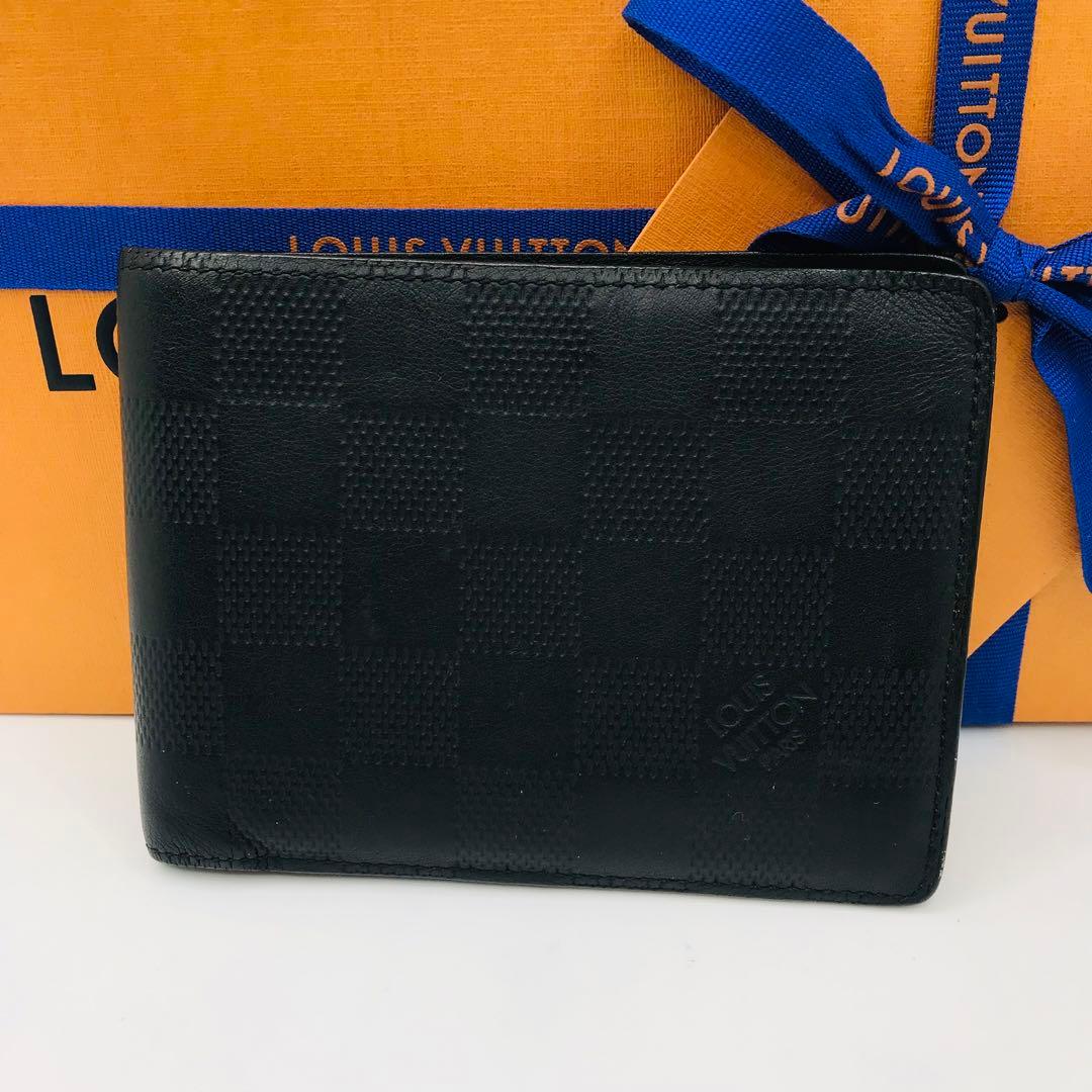 極美品✨ルイヴィトン ダミエ アンフィニ ポルトフォイユ ミュルティプル 財布