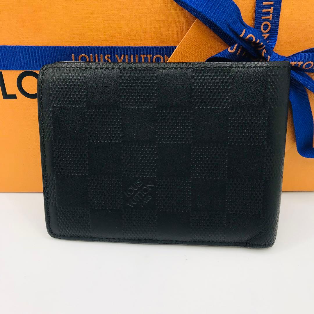 極美品✨ルイヴィトン ダミエ アンフィニ ポルトフォイユ ミュルティプル 財布