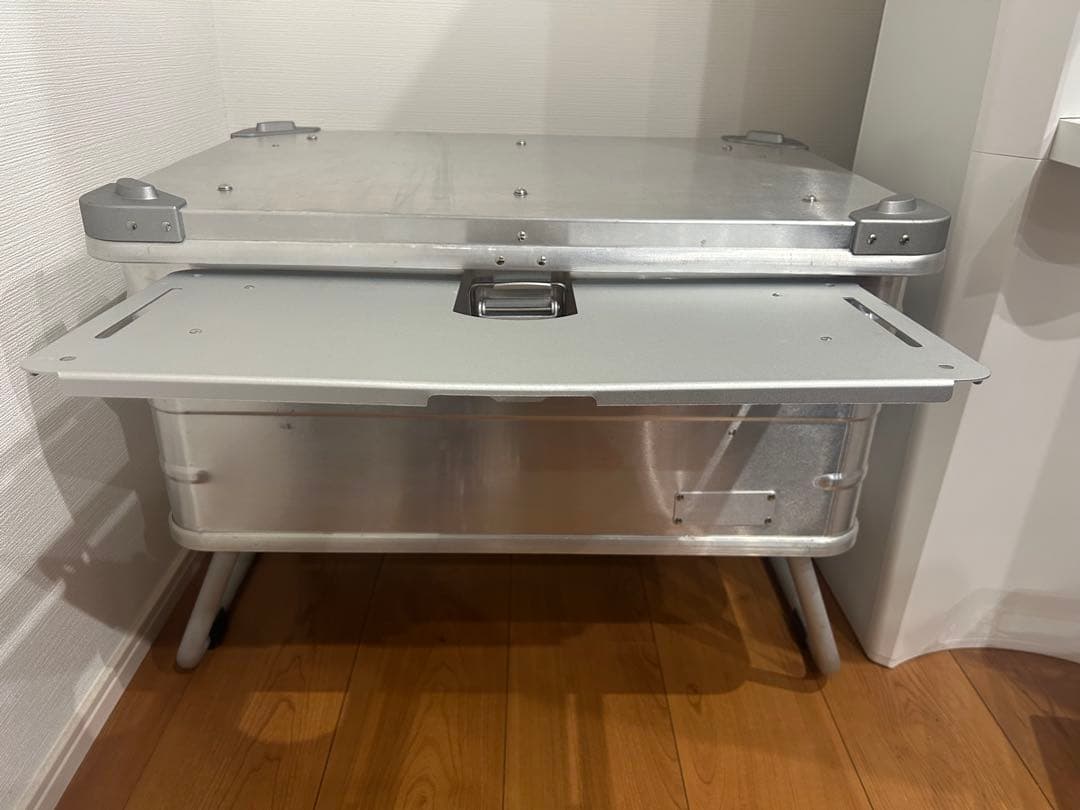 CAMVIL(ケムビル) アルミコンテナ カスタム 60Ｌ シルバー