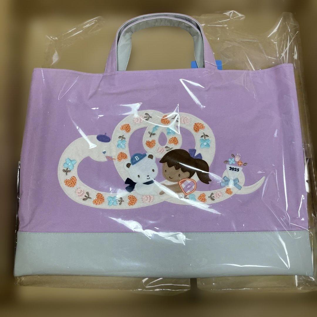 familiar 2025年刺繍手提げバッグ