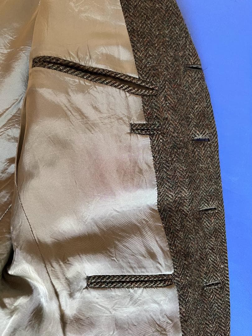 ✴️お正月限定特価✴️ラルフローレン・フックベント・ツイードJTへリンボーン柄M