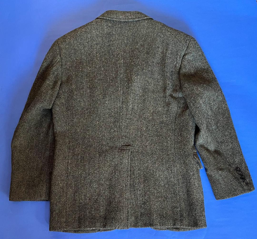 ✴️お正月限定特価✴️ラルフローレン・フックベント・ツイードJTへリンボーン柄M