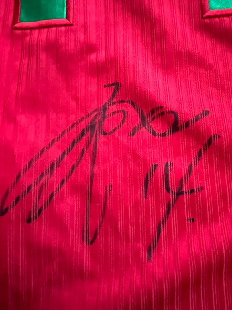 [真赤激] 広島カープ 大瀬良大地 直筆サイン入り限定ユニフォーム(Oサイズ)