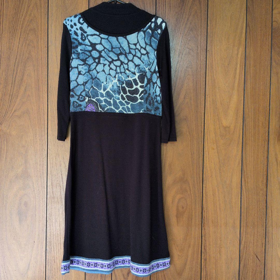 レオナールワンピースカシミア入り