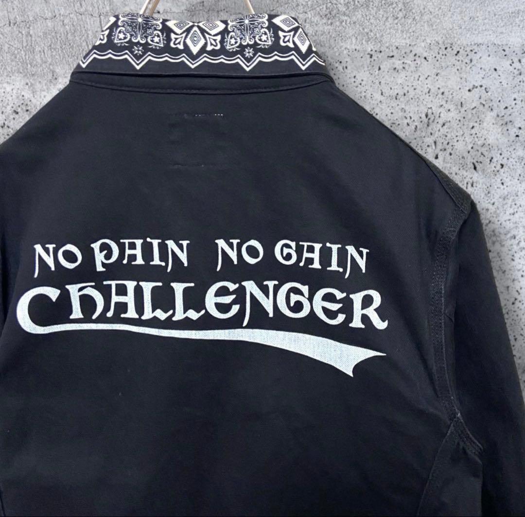 ブラック カバーオール CHALLENGER