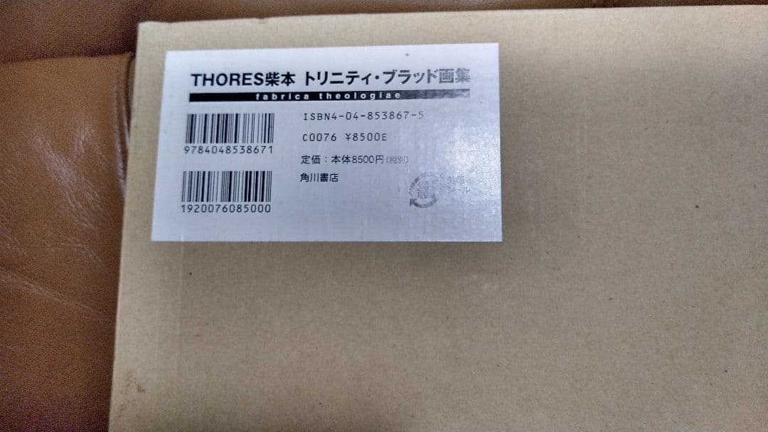 画集◎ファブリカ・テオロギア/THORES柴本 トリニティ・ブラッド画集