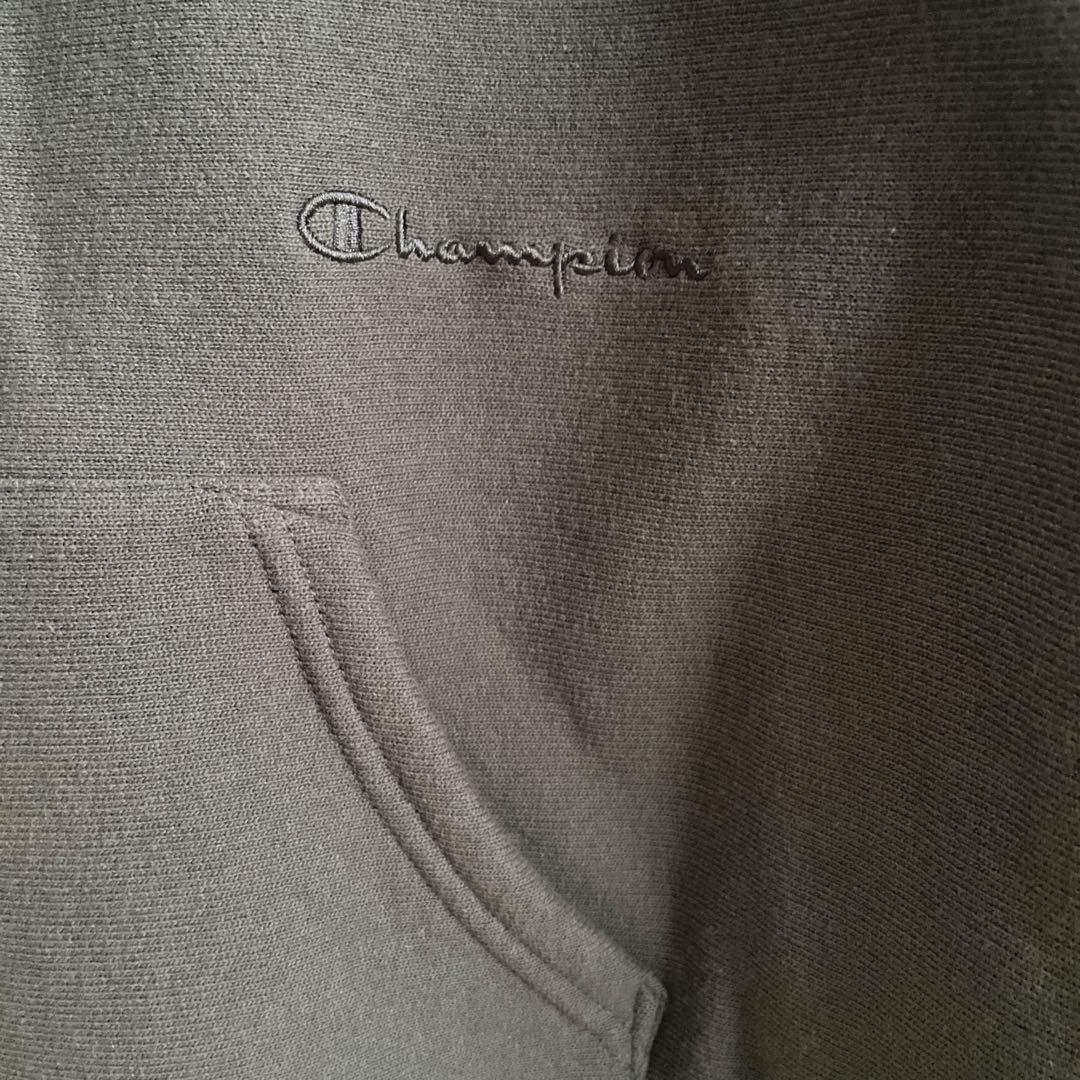 チャンピオン　FRAMeWORK別注ハーフZIP リバースウィーブ11.5oz