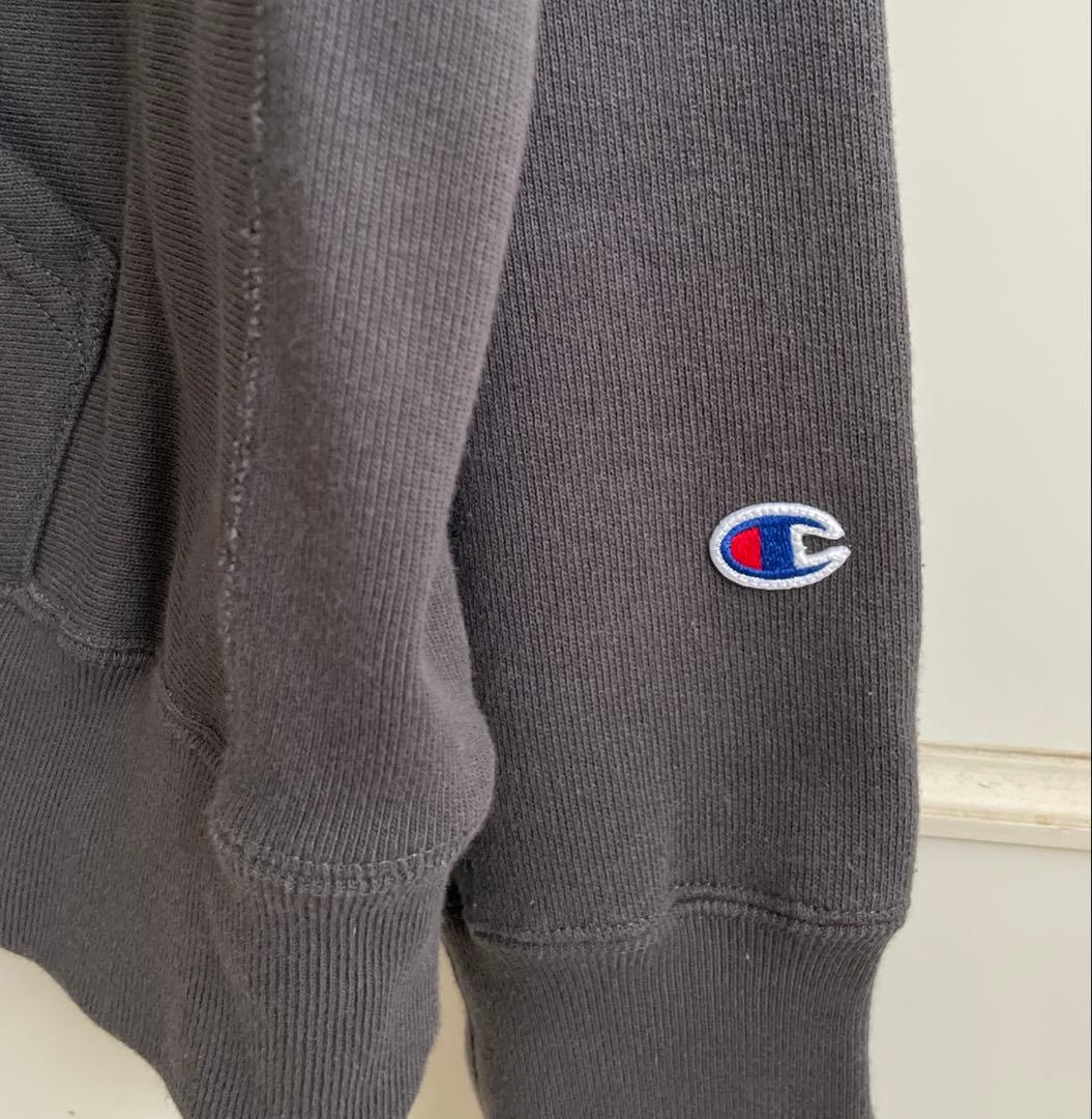 チャンピオン　FRAMeWORK別注ハーフZIP リバースウィーブ11.5oz