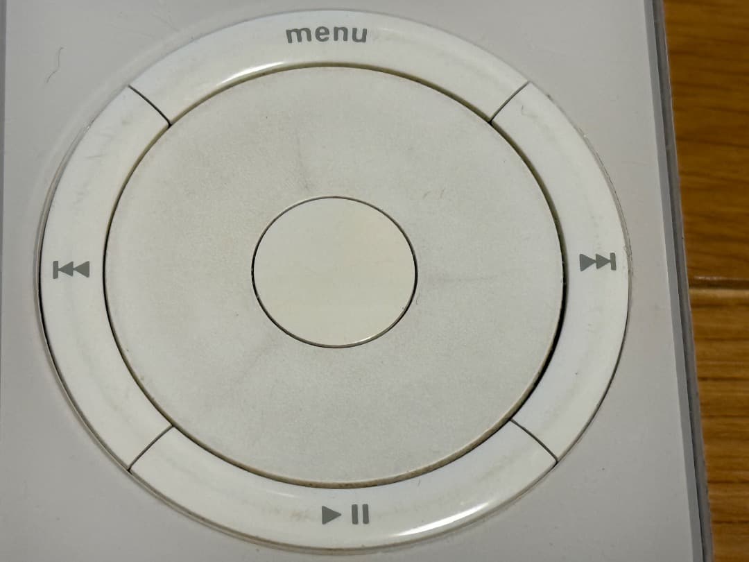 Apple iPod 初代（容量5G）完動品　傷あり