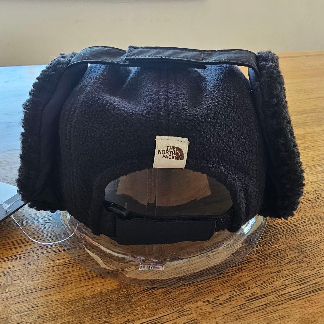 【THE NORTH FACE】ホワイトレーベル フリースイヤーマフキャップ 黒