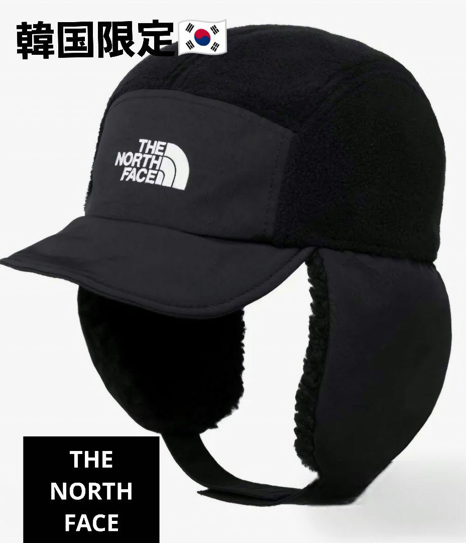 【THE NORTH FACE】ホワイトレーベル フリースイヤーマフキャップ 黒