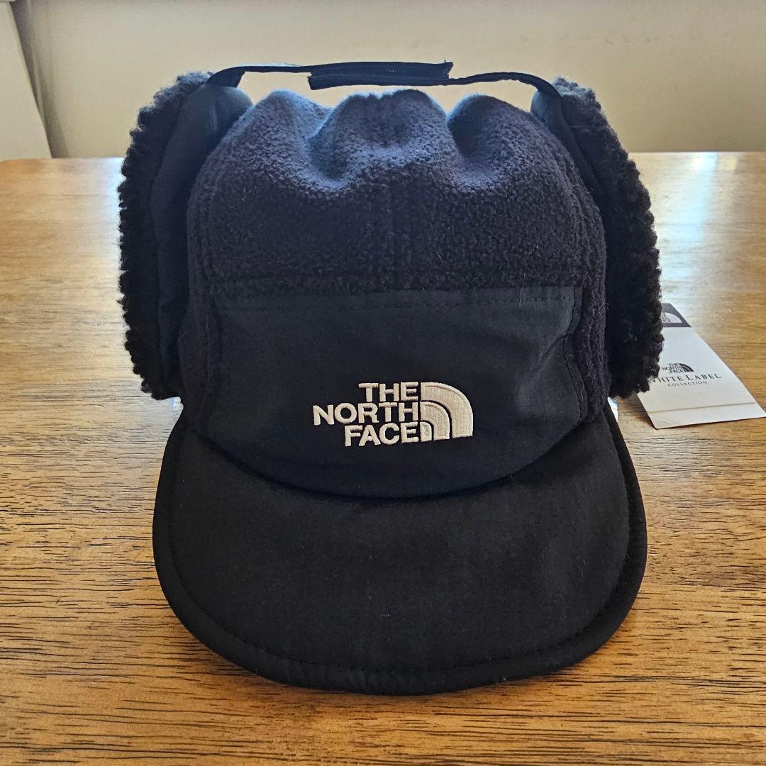 【THE NORTH FACE】ホワイトレーベル フリースイヤーマフキャップ 黒
