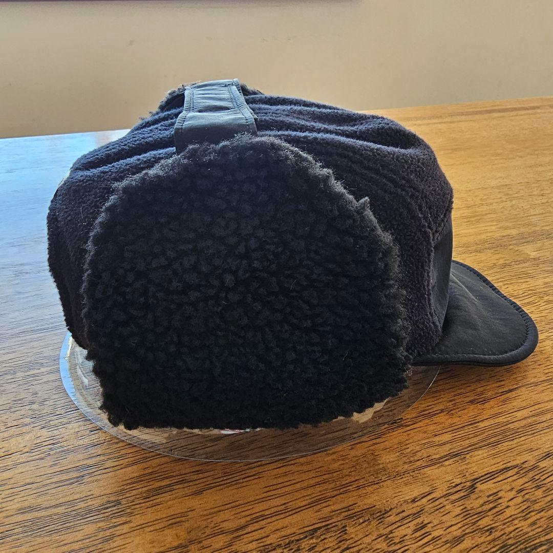 【THE NORTH FACE】ホワイトレーベル フリースイヤーマフキャップ 黒