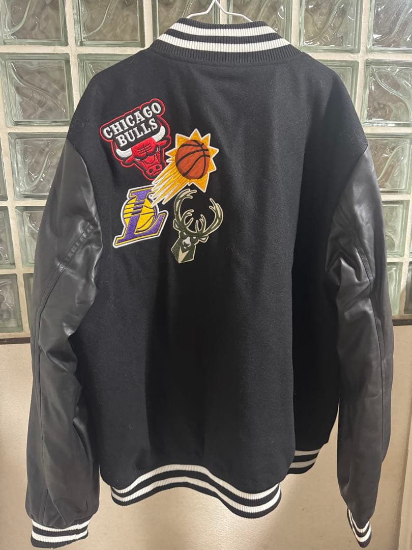 ◼️激レア✨ ◾︎ニューエラ◾︎NBA ◾︎レザースタジャン