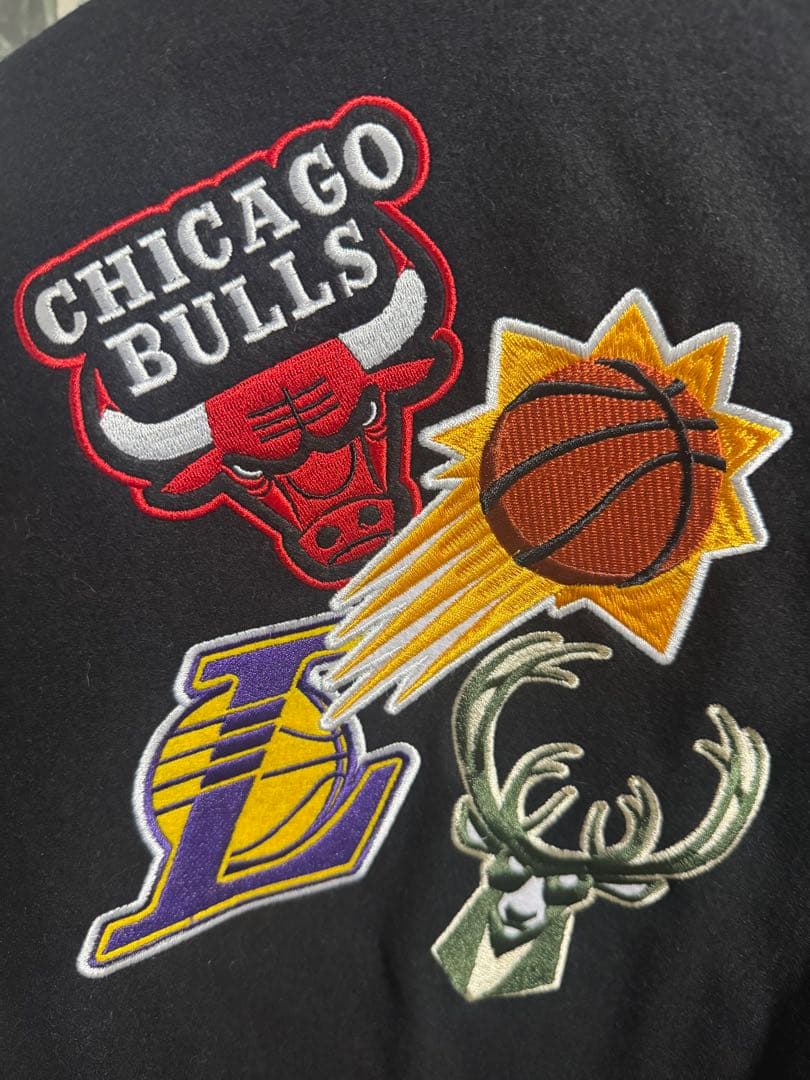 ◼️激レア✨ ◾︎ニューエラ◾︎NBA ◾︎レザースタジャン