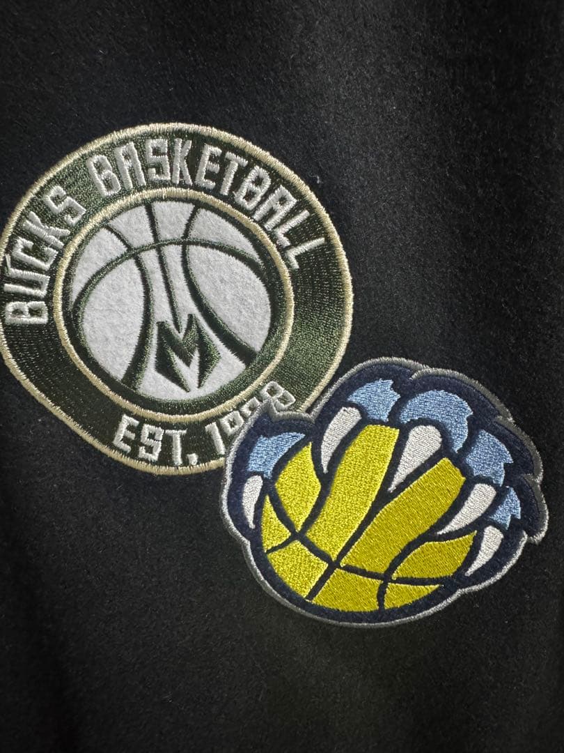 ◼️激レア✨ ◾︎ニューエラ◾︎NBA ◾︎レザースタジャン