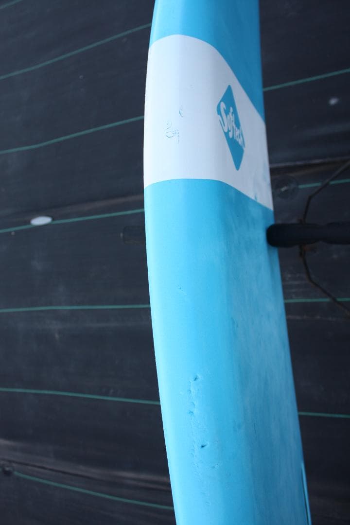 Softech スポンジボード 6’6 ｘ21 ｘ3＋中古リーシュ＋FCSキー