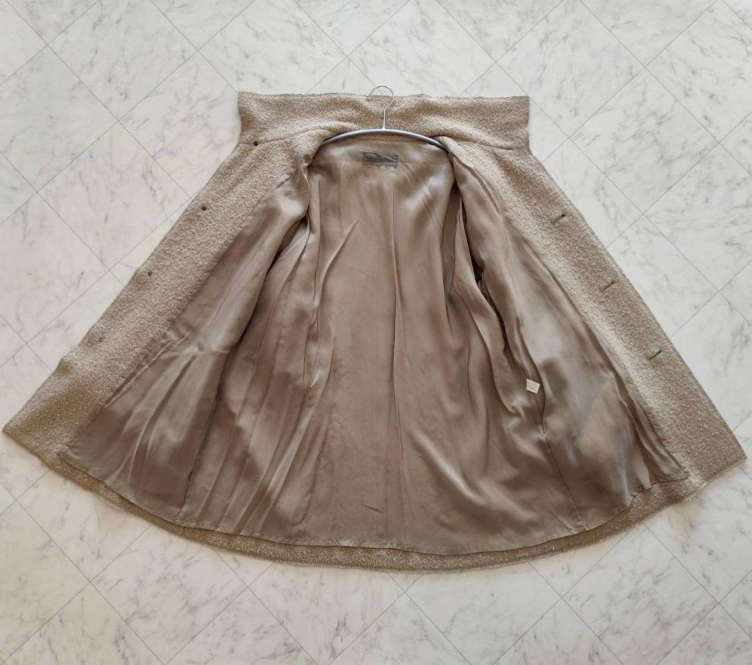 ヨーガンレール テディベア ボア 風 起毛 コート モカ系