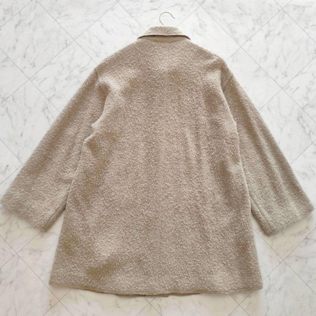 ヨーガンレール テディベア ボア 風 起毛 コート モカ系