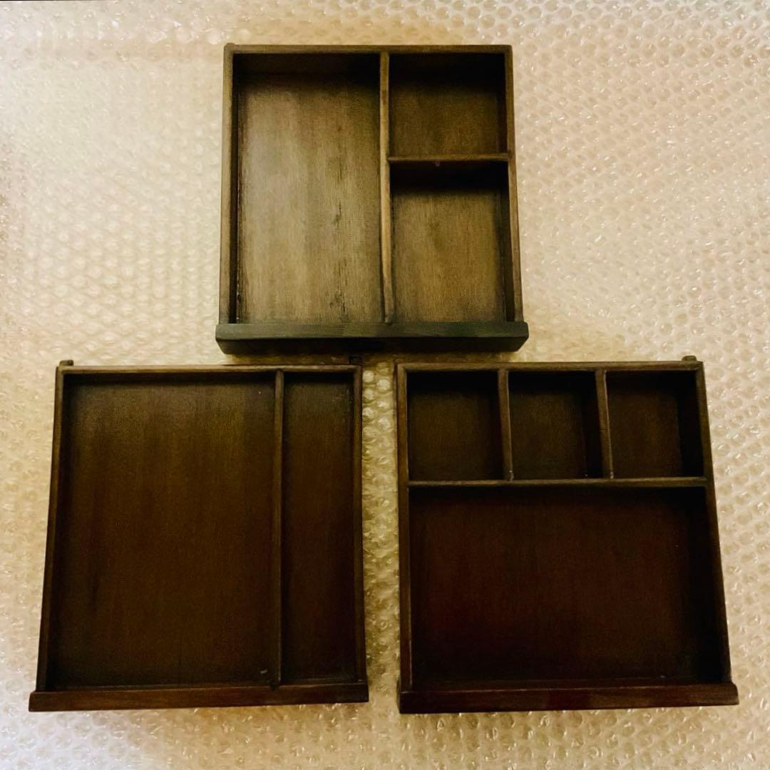 ⭐️ヴィンテージ⭐️【美品】唐木 中国古美術 書道篆刻 インテリア 印箪笥