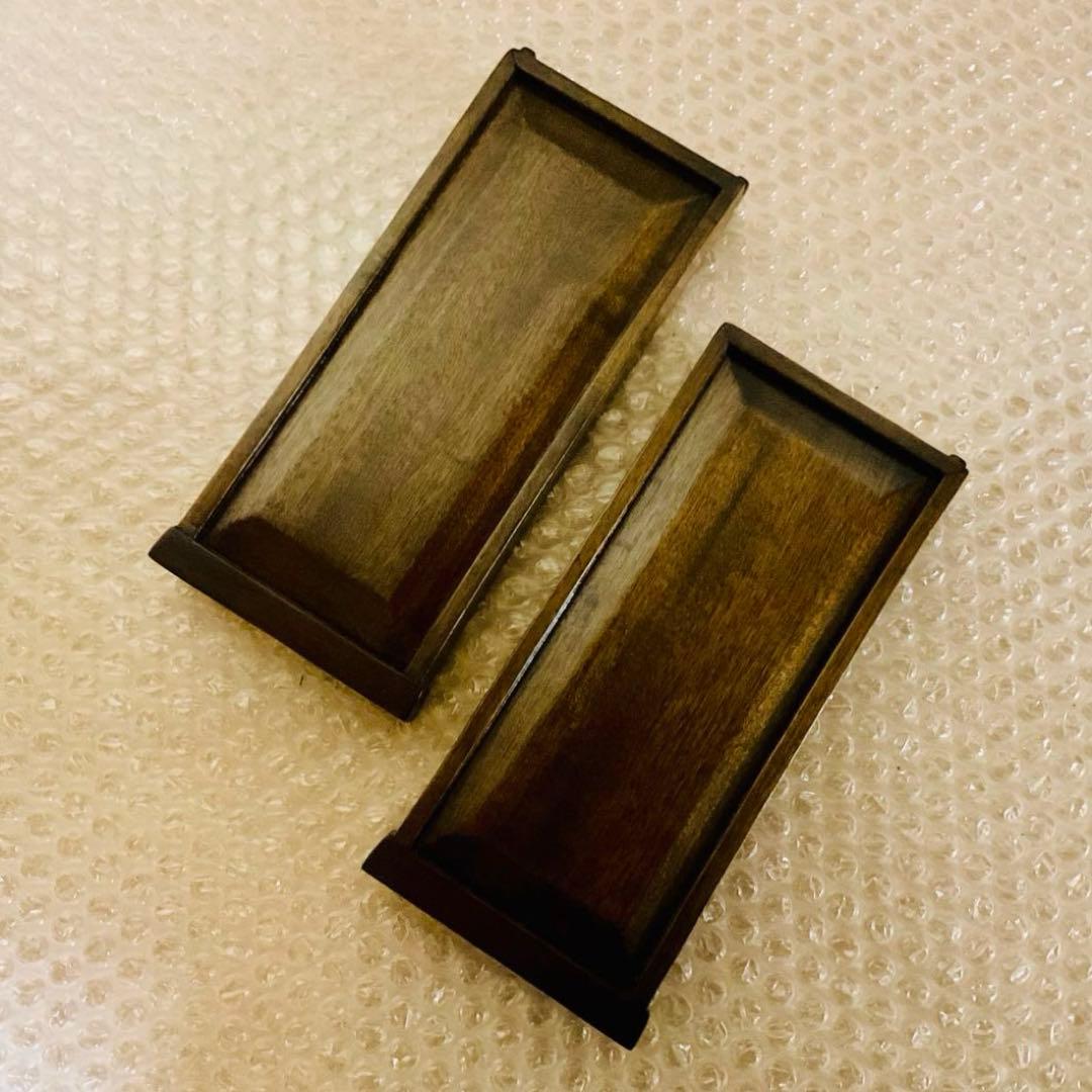 ⭐️ヴィンテージ⭐️【美品】唐木 中国古美術 書道篆刻 インテリア 印箪笥