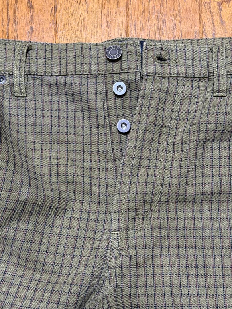 Stüssy チェック柄 チノパン