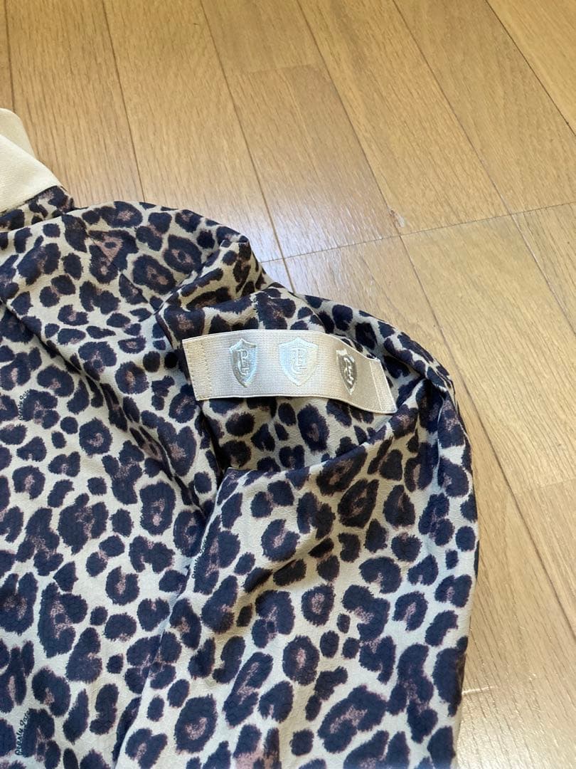 パーリーゲイツ ゴルフ 撥水×保温 ヒョウ柄 ストレッチ ブルゾン ウェア 0