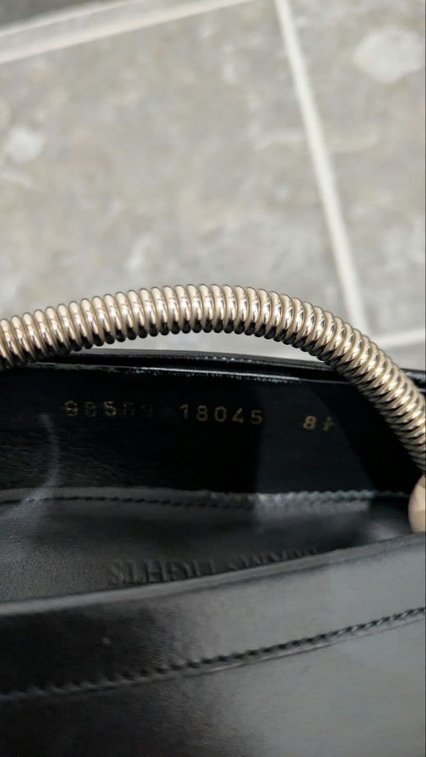 ジャランスリウァヤ　ブラックレザー ローファー 　8 1/2